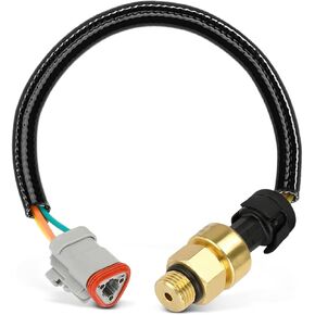 A-Premium Turbocharger Inlet Pressure Sensor [3 Pins] Compatible with Ford, Chevrolet, GMC, Freightliner, Kenworth, Peterbilt, Blue Bird & Crane Carrier Models - L8501, L8511, L8513, B7, T6500, TC2000