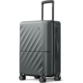 Luggage Sets 2 Piece, Carry On Luggage Airline Approved, Large Checked Trunk Luggage with Smooth Spinner Wheels, Hard Case PC Suitcase Sets, TSA Approved, 20in/29in (Seaweed Green, Hudson)
