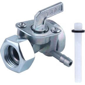 M16x1.5mm Generator Fuel Tank Shut Off Valve Petcock Fuel Shut Off Valve Generator Petcock Fuel Gas Tank Switch for Predator Champion Generac Etq Homelite Husky Powermax