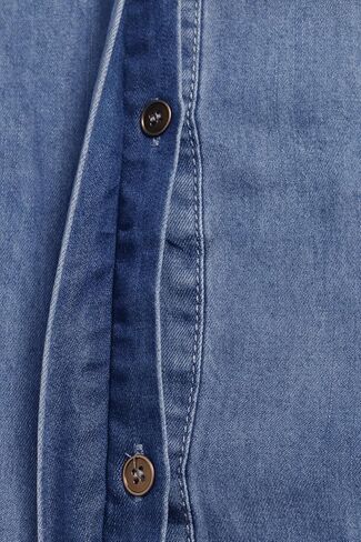 utcoco Denim Dress for Women 2025 Casual Loose Long Sleeve Classic Vintage Button Down Jean Shirt Dresses with Pockets in Saudi Arabia