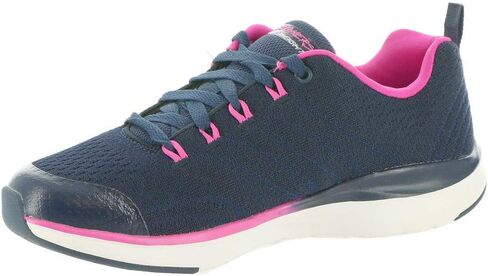 Skechers Unisex-Child Sport, Air Cooled Memory Foam, Girls Lace Up Sneaker in Kuwait