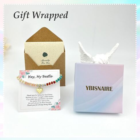 Gifts for Teens Girls Daughter Granddaughter Sister Friend, Colorful Bohemian Beads Bracelet Jewelry Gifts for Niece Sister Bestie BFF Birthday Christmas Graduation Gift in Saudi Arabia