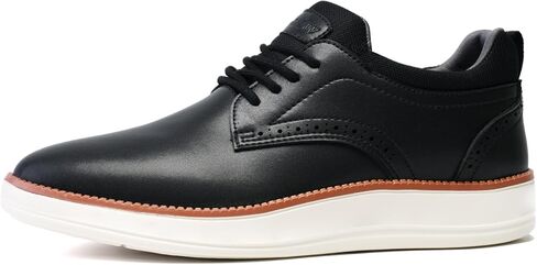 Men's Dress Sneakers Oxfords Shoes Business Wingtip Casual Walking Brogue Shoes in Kuwait