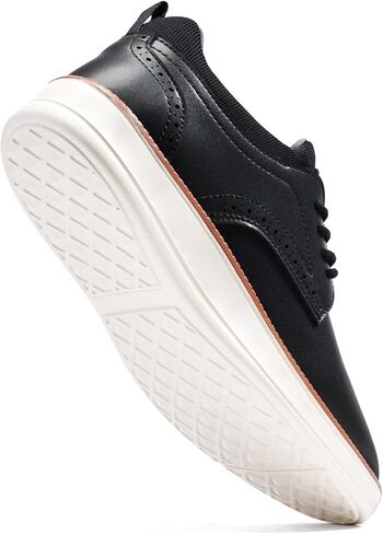 Men's Dress Sneakers Oxfords Shoes Business Wingtip Casual Walking Brogue Shoes in Kuwait