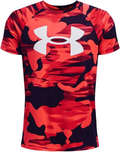 Under Armour Boys' Tech Big Logo Printed Short-Sleeve T-Shirt in Saudi Arabia