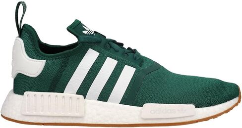 adidas Originals Men's NMD_R1 Primeknit Sneaker, White/Black/Grey, 11.5 in Saudi Arabia