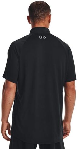 Under Armour Mens Locker SS 1/4 Zip White Medium in Saudi Arabia