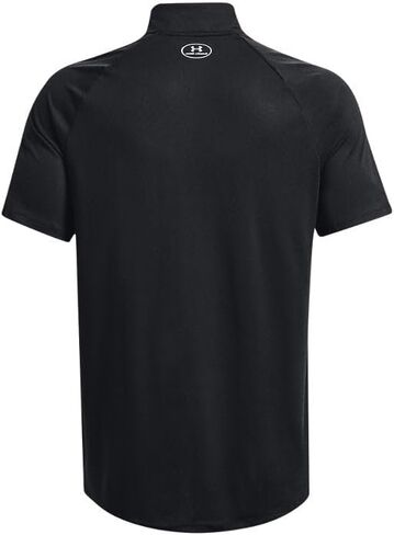 Under Armour Mens Locker SS 1/4 Zip White Medium in Saudi Arabia