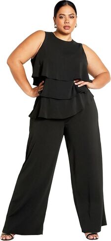 City Chic plus phemsuit ، Alexis Jumpsuit in Saudi Arabia
