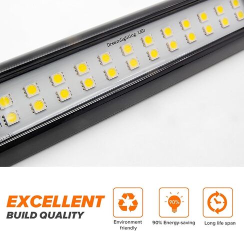 حلم الإضاءة RV مصابيح المظلة العربة خارج الشرفة ضوء المقطورة الخارجي LED LED LIDL BAR 800 LUMEN أبيض الإضاءة in Kuwait