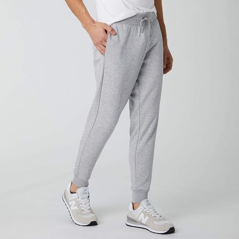 New Balance Men's NB Essentials Stacked Logo Sweatpant, Black, 3X-Large in Kuwait