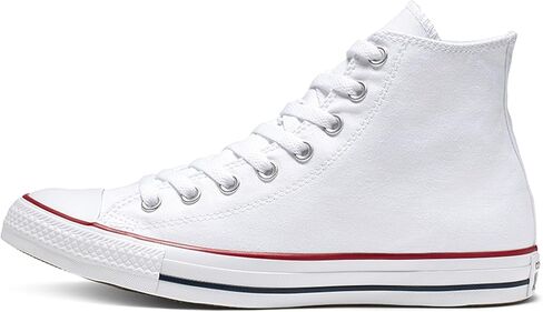 Converse Mens Unisex-Baby Chuck Taylor All Star Canvas High Top (6.5 Big Kid, White Garnet Navy, Numeric_6_Point_5) in Saudi Arabia