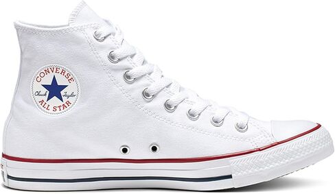 Converse Mens Unisex-Baby Chuck Taylor All Star Canvas High Top (6.5 Big Kid, White Garnet Navy, Numeric_6_Point_5) in Saudi Arabia