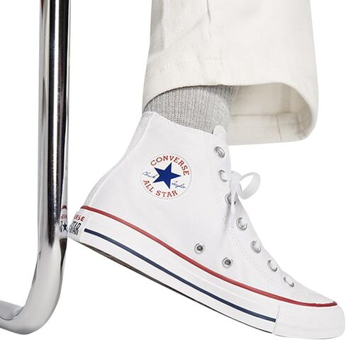 Converse Mens Unisex-Baby Chuck Taylor All Star Canvas High Top (6.5 Big Kid, White Garnet Navy, Numeric_6_Point_5) in Saudi Arabia