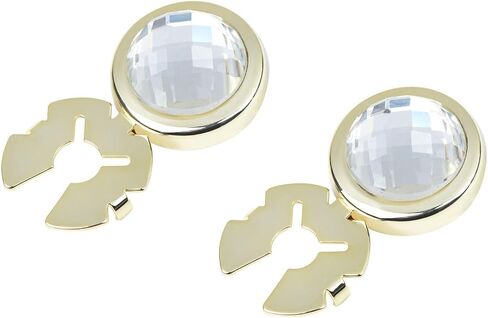 زر Crystal Cufflink يغطي ملحق زر دعوى القميص للرجال نساء in Kuwait