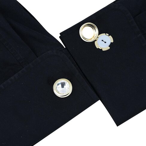 زر Crystal Cufflink يغطي ملحق زر دعوى القميص للرجال نساء in Kuwait