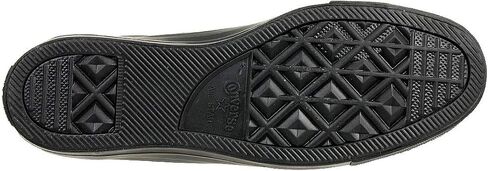 حذاء Converse Chuck Taylor All Star جلدي عالي الجودة، أسود أحادي، 9 B(M) US Women / 7 D(M) US Men in Saudi Arabia