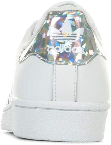 adidas Originals Superstars Running Shoe, Ch Solid Grey/White, 4 M US Big Kid in Saudi Arabia