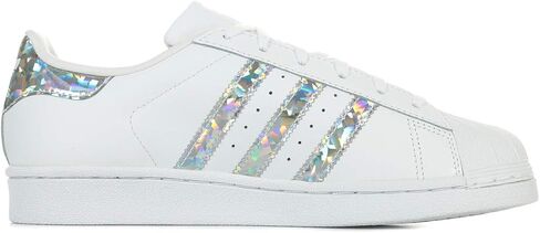adidas Originals Superstars Running Shoe, Ch Solid Grey/White, 4 M US Big Kid in Saudi Arabia