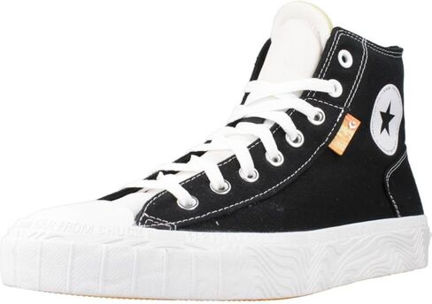 Converse Women's Chuck Taylor All Star Madison Mid Top Sneaker, Black/Black/White, 6 M US in Kuwait