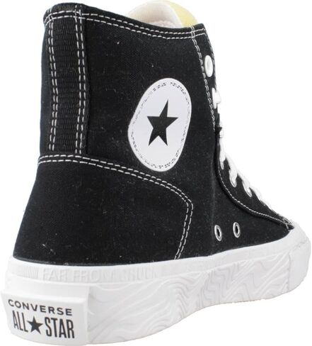 Converse Women's Chuck Taylor All Star Madison Mid Top Sneaker, Black/Black/White, 6 M US in Kuwait