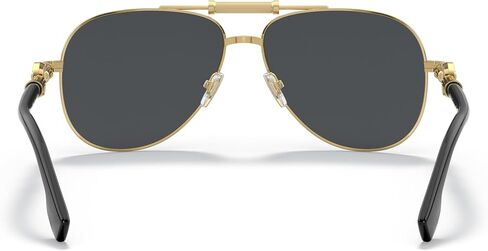 Versace Sunglasses Gold Frame, Dark Grey Lenses, 59MM in Saudi Arabia