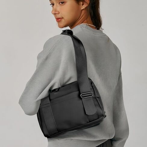 حقيبة صالة رياضية صغيرة للنساء: حقيبة يد أو حقيبة كتف مع أحزمة قابلة للتعديل - مع القوس اللطيف - تدريبات عمل اليوغا in Kuwait