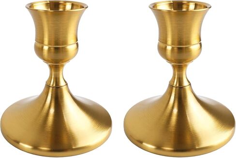 Vintage Black Taper Candle Holders Set of 4, Metal Candlestick Holders Elegant Handcrafted Décor for Weddings, Dining & Meditation,Table Centerpiece, Party, Christmas Decoration or Home Decor in Saudi Arabia