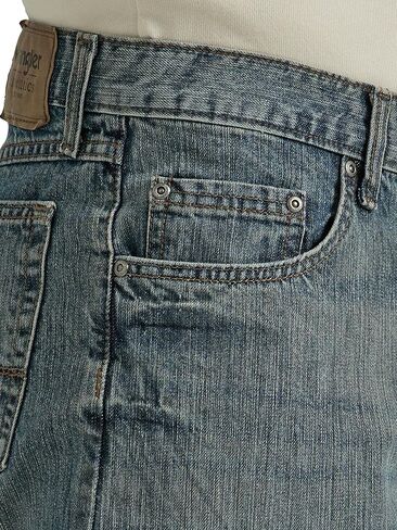 Wrangler Authentics Men’s Relaxed Fit Boot Cut Jean, Tinted Mid Shade, 33W x 32L in Kuwait