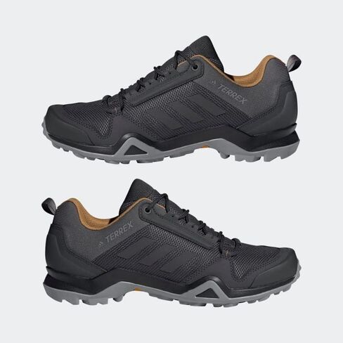 adidas outdoor Men's Terrex AX3 Hiking Shoe, Grey/Black/Mesa, 6.5 in Kuwait