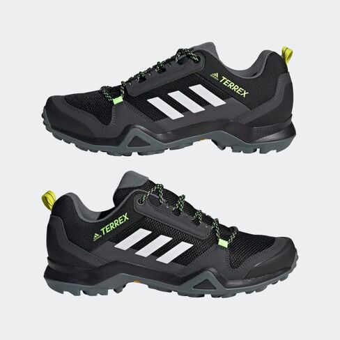 adidas outdoor Men's Terrex AX3 Hiking Shoe, Grey/Black/Mesa, 6.5 in Saudi Arabia