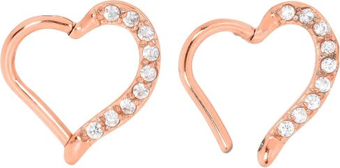 365 Sleepers 316L Surgical Steel Hypoallergenic 16g Love Gem Gem المجوهرات الحاجز المفصلية حلقة خاتم الجسم خارقة الشفاه الحلزونية اللولب الراك in Kuwait