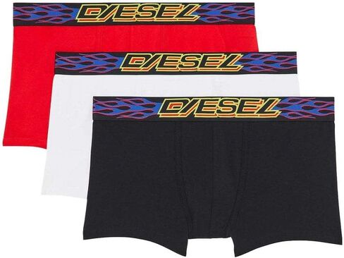 Diesel Men's UMBX-damienthreepack Boxer-Shorts in Saudi Arabia