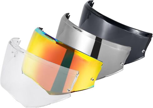 Advant X Visor Shield, Outer Face Shield for Advant X Motorcycle Helmet Compatible with Advant X Carbon (Chrome Red) in Saudi Arabia
