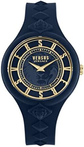 Versus Versace Womens Red 39 mm Fire Island Studs Watch VSP1R2821 in Saudi Arabia