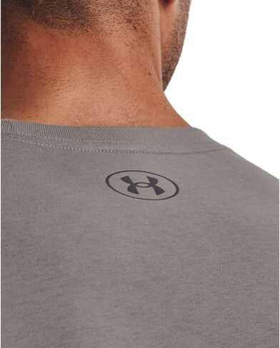 Under Armour Men's Antler Hunt Logo T-Shirt , Black (001)/Ua Barren Camo , Small in Saudi Arabia