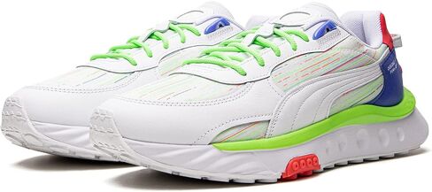 Puma Mens Wild Rider Spectra White Lifestyle Sneakers Shoes 8 in Saudi Arabia