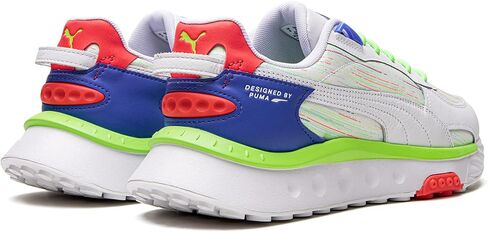 Puma Mens Wild Rider Spectra White Lifestyle Sneakers Shoes 8 in Saudi Arabia