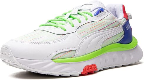 Puma Mens Wild Rider Spectra White Lifestyle Sneakers Shoes 8 in Saudi Arabia