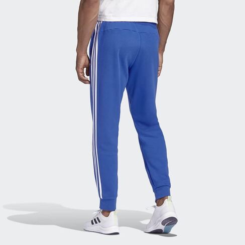 adidas Men's Essentials 3-stripes Fleece Jogger Pant,Black/Black,3X-Large in Kuwait