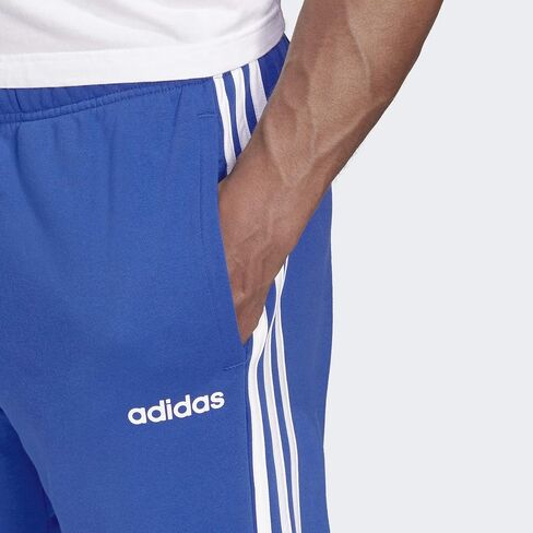 adidas Men's Essentials 3-stripes Fleece Jogger Pant,Black/Black,3X-Large in Kuwait