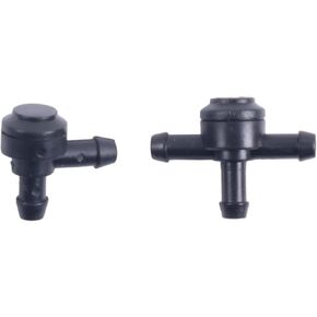 Windshield Washer Valve 3 Way Valve Check Hose Kit 9178897 31391513 Compatible With Volvo C30 C70 S40 S60 S70 S80 V50 V70 XC60 XC70 XC90