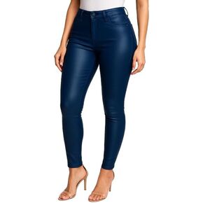 Women’s High-Waist PU Leather Leggings – Stretchy Faux Leather Pants for Club, Casual, or Night Out