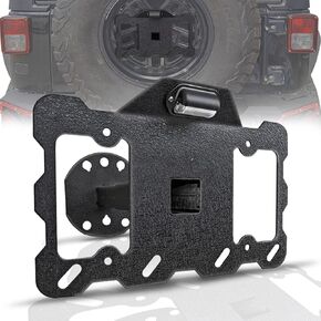LED LED Prevent Tyre License Mount for Wrangler 07-18 JK JKU 97-06 TJ-انتقال ث/ قوس