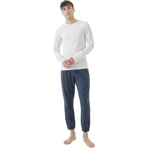 Pact Organic Cotton Men's Long Sleeve Crew Undershirt