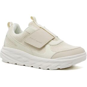 Men's Orthopedic Diabetic Wide Walking Shoes: Comfortable Plantar Fasciitis Shoes with Arch Support, Casual Adjustable Hammer Toes Swollen Slip On Loafers for Heel and Foot Pain Relief