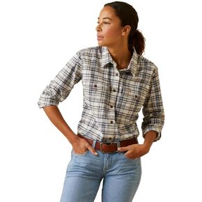 ARIAT Women's Rebar Flannel Durastretch Work Shirt