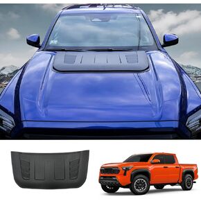 Hood Vent Compatible with 2024 2025 Toyota Tacoma 2025 Toyota 4Runner Hood Scoop Cover Bonnet Scoop Bonnet Vent Trim Decoration Replacement for 2024 Tacoma Accessories