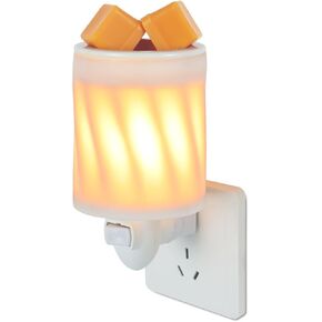Plug in Fragrance Wax Warmer for Scented Wax, Fragrance Candle Melt Warmer- Birthday Gift for Women and Moms, Home, Office, Wedding, Spa and Aromatherapy Home Offices Decor(D-White)