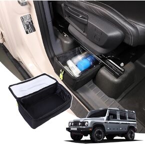 Under Seat Storage Bag Compatible with INEOS Grenadier 2020-2024, Upgraded Customized Oxford Cloth Driver Passenger Underseat Hidden Organizer Tool Box Organizer with Handle